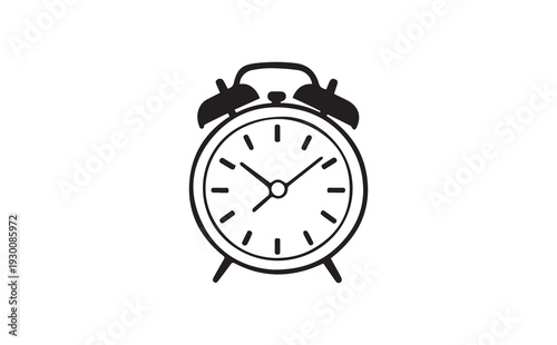 Vector alarm clock icon