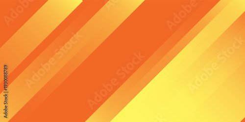 Abstract orange and yellow geometric background. Dynamic shapes composition. Cool background design for posters. Vector illustration