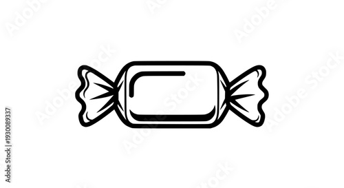 French whisk, simple black line art illustration on white, classic kitchen tool