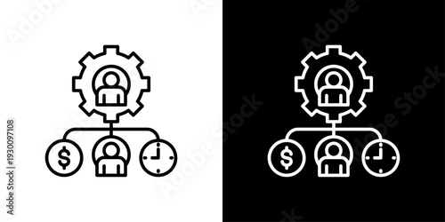 Resources Icon Sheet Black And White
