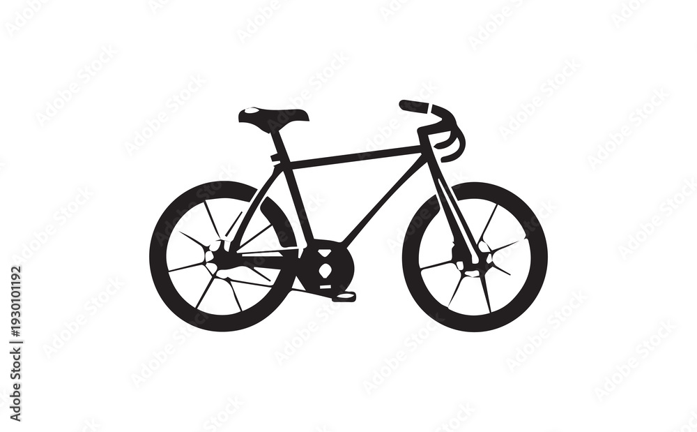 Fototapeta premium Vector bicycle icon