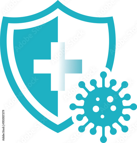 Kills 99.9% bacteria, germs and viruses. Antibacterial and antiviral defense, protection infection. Vector Illustrations.