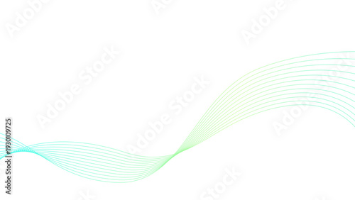 流れるような曲線の抽象的な背景イメージ素材