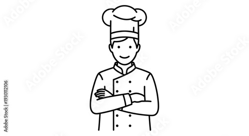 Line art burning candle in glass jar with separate lid