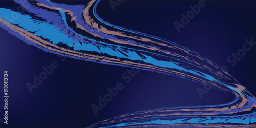 Digital Transformation Concept with Futuristic Data Flow and Smart Technology Visualization. , Artificial Intelligence AI, Automation Design. Tech and Science Vector Illustration.