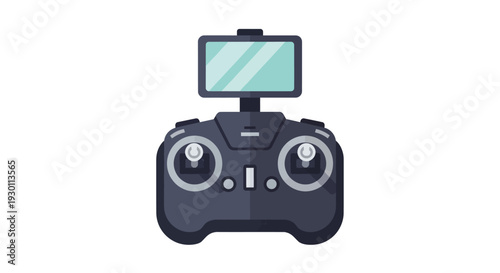 Remote Control Drone Controller Illustration