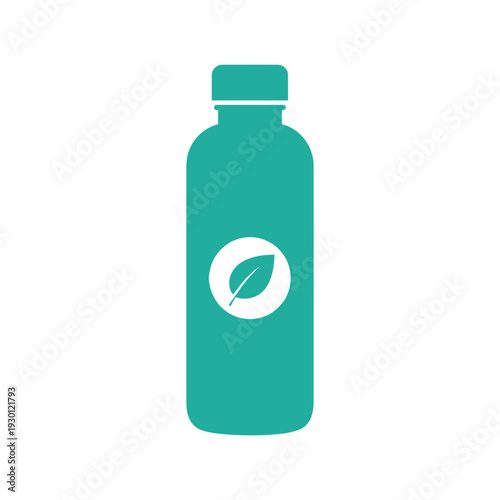 Water Bottle with Leaf Emblem for Eco Friendly Nutrition