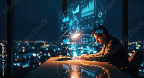 Industrial welder wearing a safety mask working with steel and iron in a manufacturing factory as bright arc light and sparks fly during the metal construction process