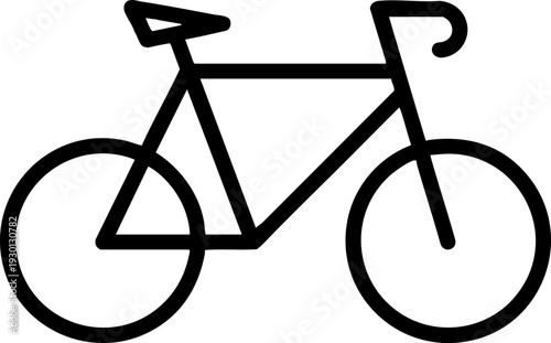 Bicycle Icon Design for Cycling, Sport, and Eco-Friendly Transport