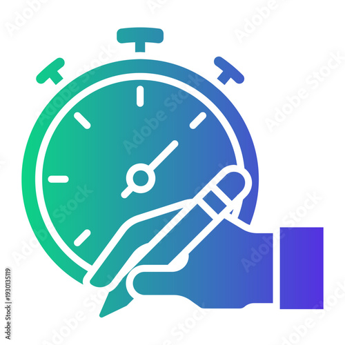 time Gradient icon