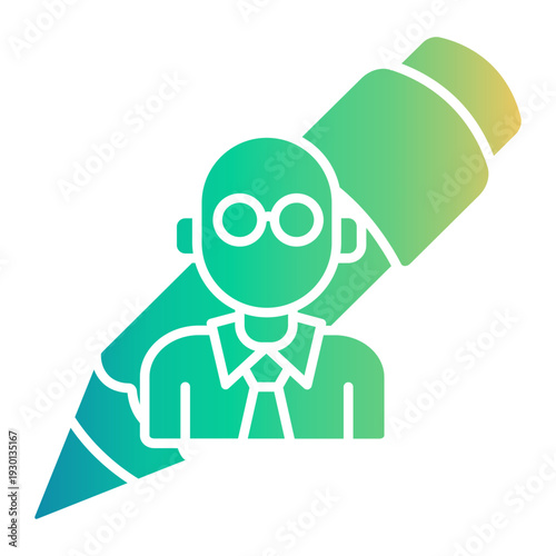 writer Gradient icon