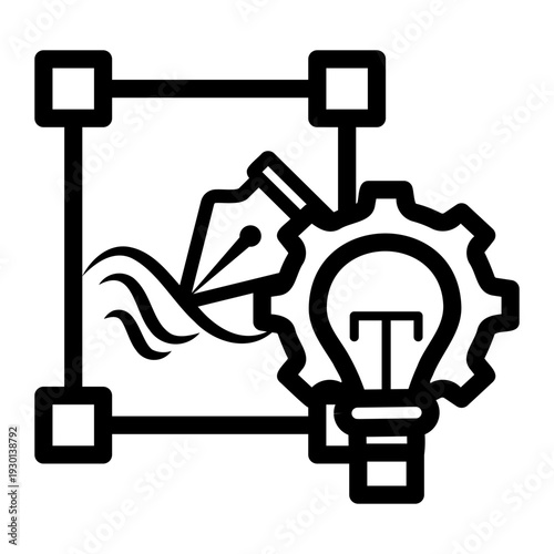 scalability Line Icon