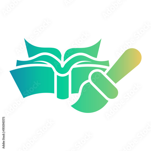 book Gradient icon
