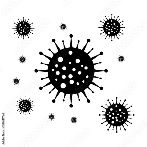 Pathogen Microbe Icons