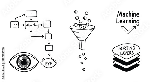 Simple vector file icon with text on a plain white background