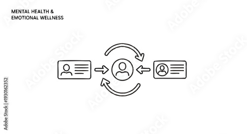 Mental Health Emotional Wellness Connection Between People.