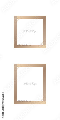 ストーリー用フレーム