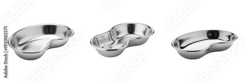 Premium Stainless Steel Kidney Dish Tray – Reusable Medical Emesis Basin for Surgical, Dental, and Tattoo Supplies – Autoclavable Lab Instrument Tray (Small, Medium, Large)