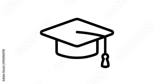 graduation cap and diploma