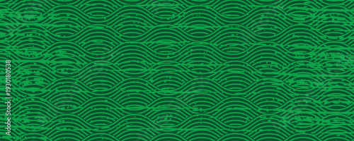 farm green banner, organic abstract background with fields. wavy green lines, natural organic products. ecology background. striped farmer green Pattern