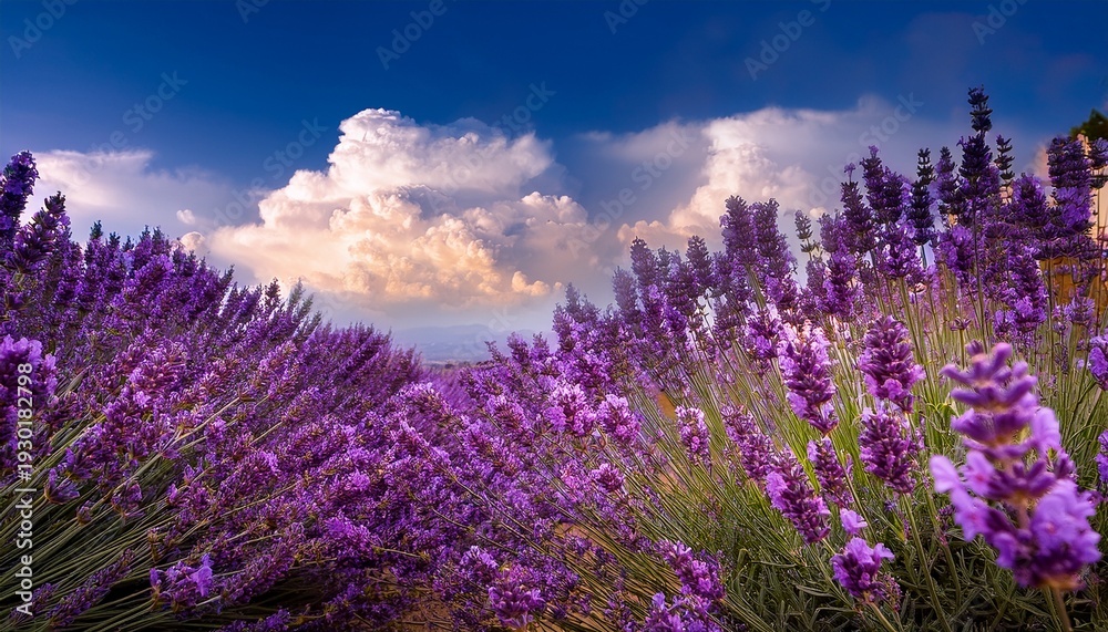Obraz premium Fiori Di Lavanda Nel Cielo