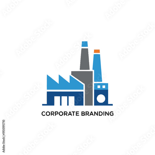 Corporate Branding Logo Design for Industrial Company.