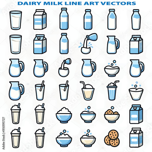 Fresh Dairy Milk Splash in Glass Isolated on White Background