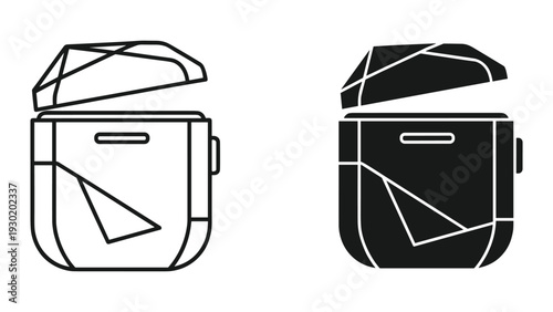 AirPods case illustration