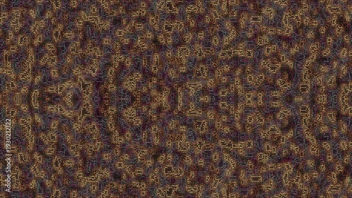 Exploring Abstract Textured Pattern in Warm Tones