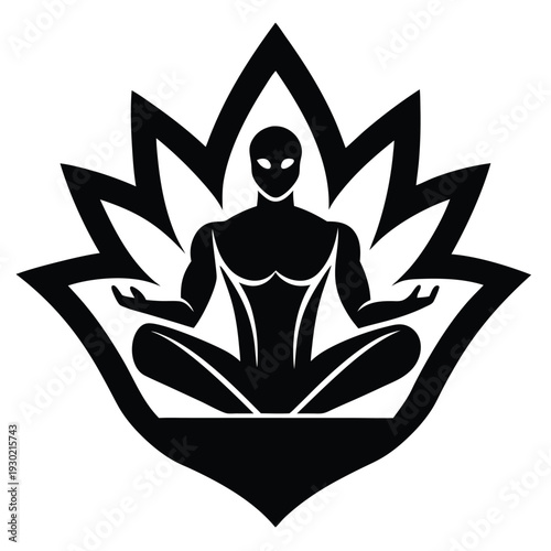 yoga lotus position