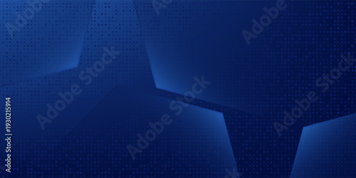 Abstract blue white dot pattern gradient texture technology background.vector future tegnology.