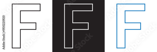 Vector Alphabet Letters  Variations. Set of capital letters in multiple styles including outline, solid, colored and metallic vector designs.EPS10/AI.