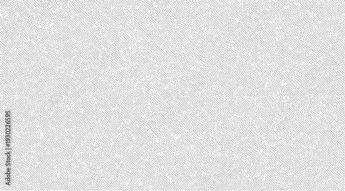 Grey dots and squares pattern on white background. Random distribution of small circles and rectangles. Subtle texture