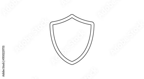 Shield icon, security symbol, protection emblem, safety logo, defense sign, privacy emblem, guard icon, shield outline, digital security, antivirus symbol