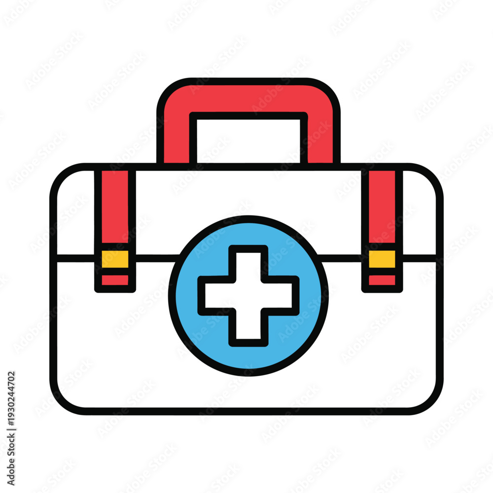Obraz premium First Aid Kit Medical Health Care Commercial