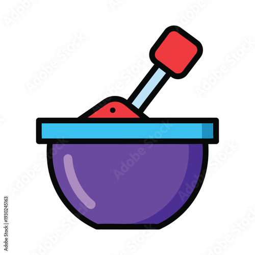 Mortar Pestle Mixing Compound Commercial