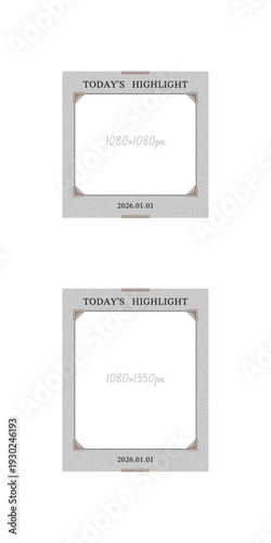 ストーリー用フレーム