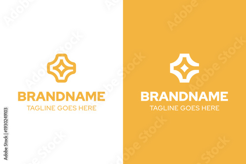 Letter C Star Modern Luxury Logo, symbolizing prestige, excellence, and radiant distinction