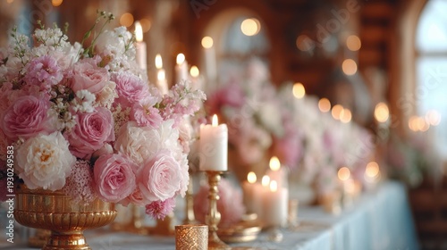 Orthodox church floral decor shaping prayerful worship space.