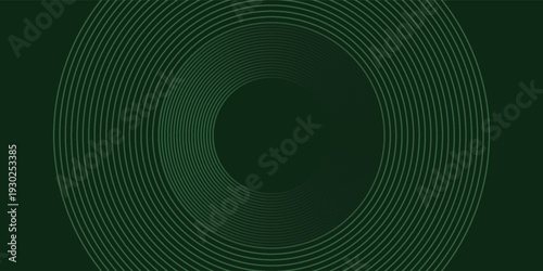 Futuristic green lines abstract background. Geometric green lines form abstract vector background. Green modern background.