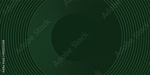 Futuristic green lines abstract background. Geometric green lines form abstract vector background. Green modern background.