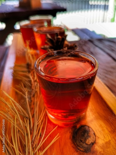 glass of tincture