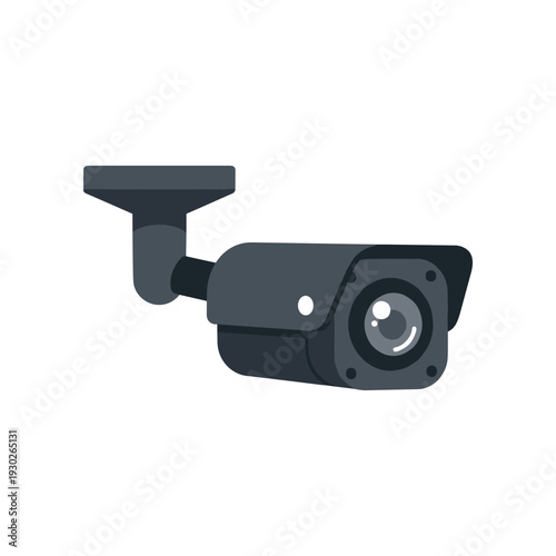 CCTV Security Camera System Device Illustration.