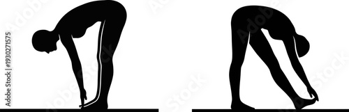 Black and white vector icons showing electronic devices being connected to a power cable charger