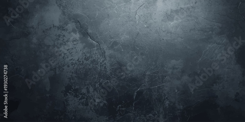 A dark blue grunge wall texture with a vintage black smoke pattern and a blank gray metal surface provides an old chalkboard design backdrop for a moody night sky wallpaper