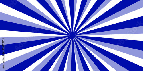 Ray sun light. Sunburst background. Radial circle line. Pattern starburst. Comic beam lines. Sun effect rays. Abstract firework. Concentration stripe. Cartoons lightning style. Vector illustration