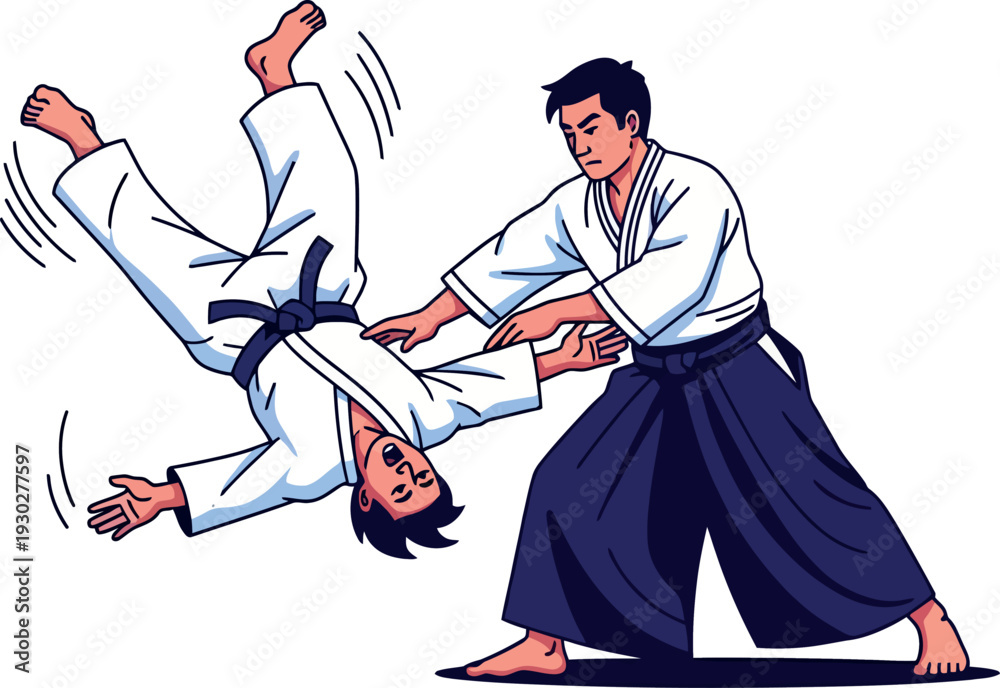 custom made wallpaper toronto digitallogo per una palestra di aikido 04