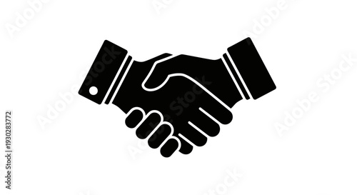 Handshake Business Partnership Agreement.
