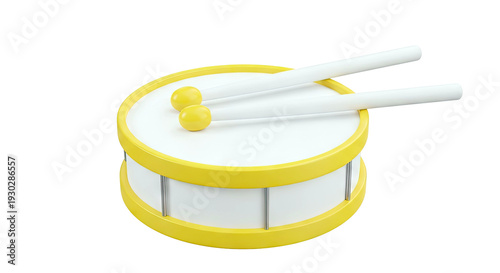 Toy Drum with Drumsticks