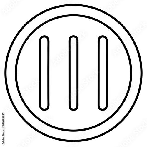paper clip icon on black background
